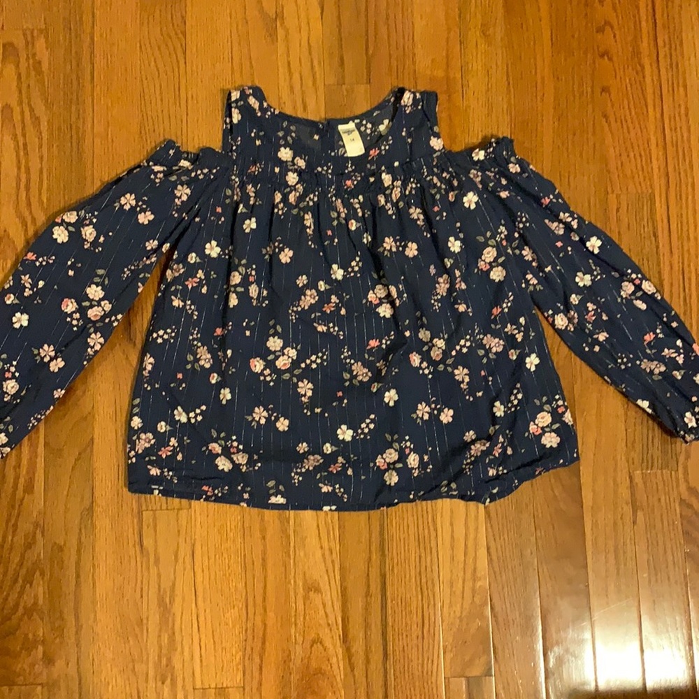 Girls cold shoulder top from Oshkosh